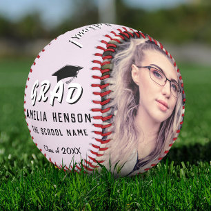 Congratulations Grad Pink 2 Photo Graduation  Softball