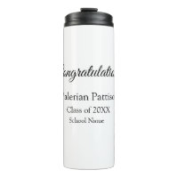 Congratulations graduate add school name simple mo