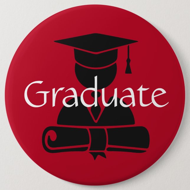 Congratulations Graduate Button - HAMbyWG  (Front)