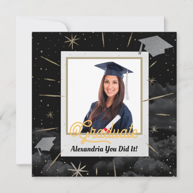 Congratulations Graduate Graduating Class of 2024 Card (Front)