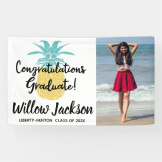 Congratulations Graduate Luau Grad Party, Photo Banner