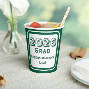 Congratulations Graduate Paper Cup