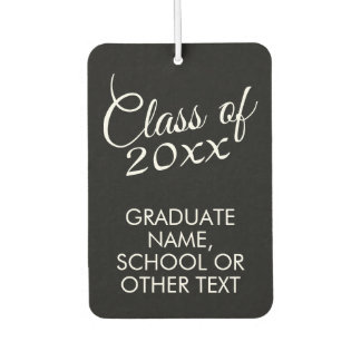 Congratulations Graduate - Personalized Graduation Car Air Freshener