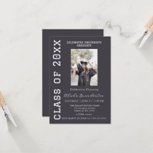 Congratulations Graduate Photo Party Invitation