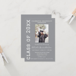 Congratulations Graduate Photo Party Invitation