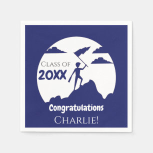 Congratulations Graduation Achievement Napkin 2024
