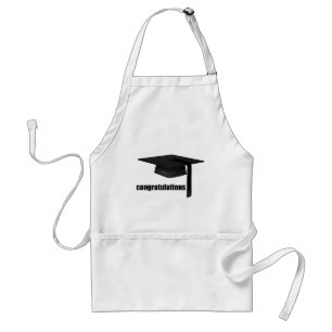 Congratulations Graduation Cap Standard Apron