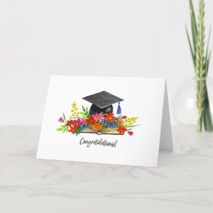 Congratulations! Graduation Card, Senior Gift Holiday Card