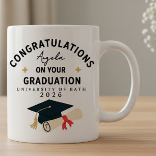 Congratulations Graduation Name University Year Mug