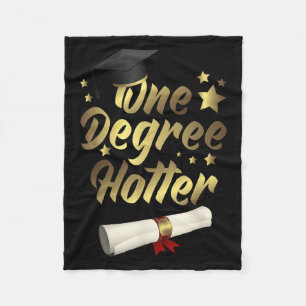 Congratulations Graduation Quotes One Degree Hotte Fleece Blanket