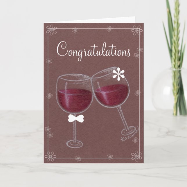 Congratulations!! Greeting Card (Front)