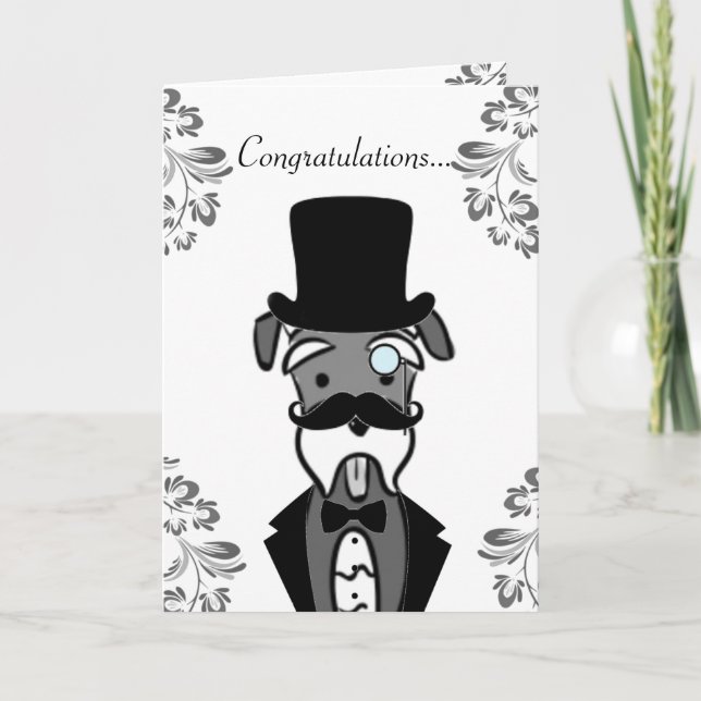 Congratulations Groom Card (Front)