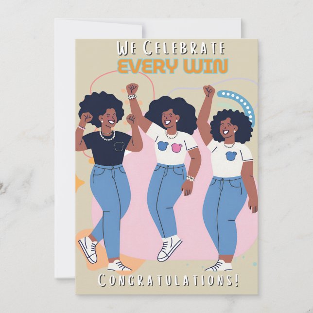 Congratulations Invitation (Front)