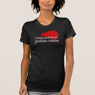 Congratulations Jacinda Ardern Custom Text Kiwi T-Shirt