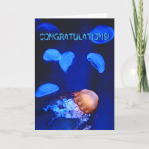 Congratulations Jellyfish Card