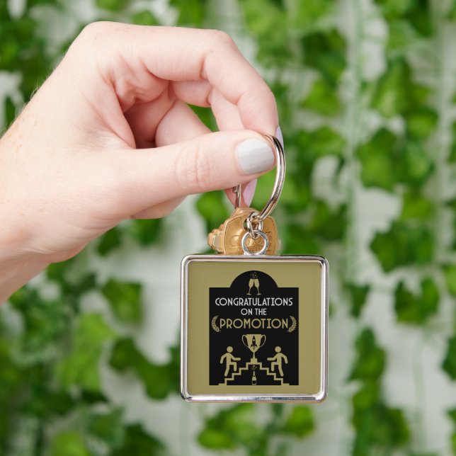 Congratulations Job Promotion Key Ring (Hand)