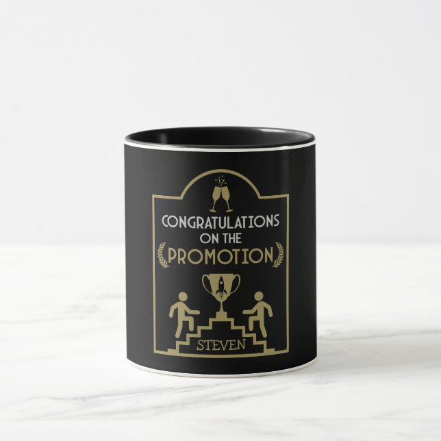 Congratulations Job Promotion Mug (Center)