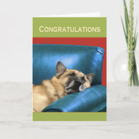 Congratulations  Job Well Done German Shepherd