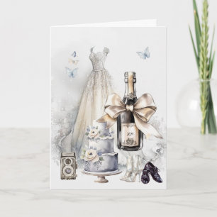 Congratulations! Love & Cheers! Thank You Card