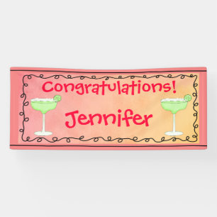 Congratulations Margarita Name Personalised Banner