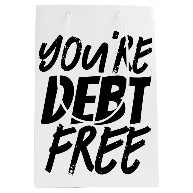 Congratulations Medium Gift Bag (Front)