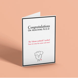 Congratulations NED Card