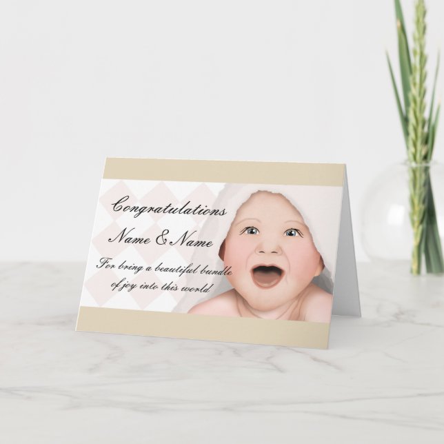 Congratulations New Baby Card (Front)