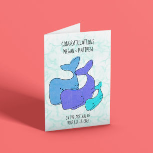 Congratulations New Baby Customisable Card