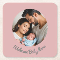 Congratulations new baby girl pink, welcome baby
