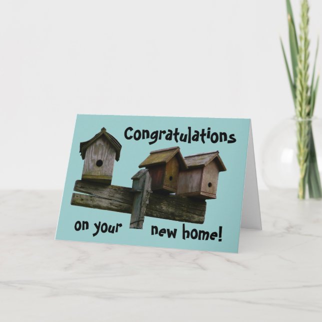 Congratulations New Home Card (Front)
