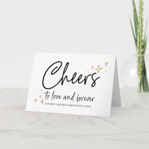 Congratulations New Mr & Mrs Engagement Wedding Card