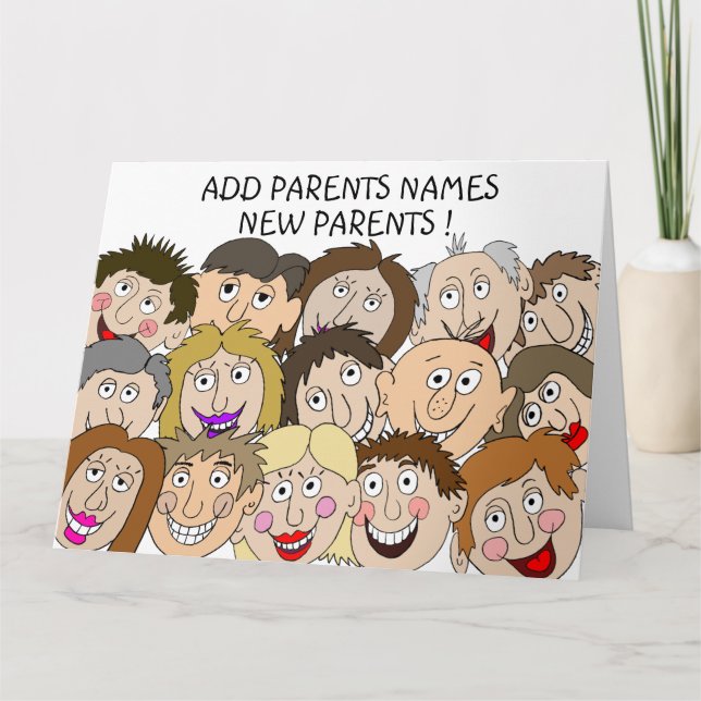 Congratulations New Parents Card (Front)