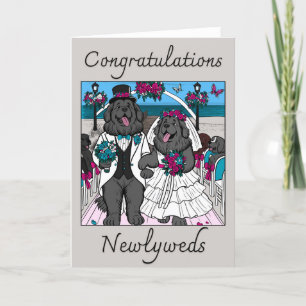 Congratulations Newly Weds (blank inside) Holiday Card