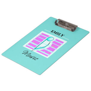 Congratulations Note, Musical Performance Clipboard