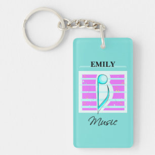 Congratulations Note, Musical Performance Key Ring