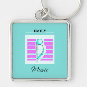 Congratulations Note, Musical Performance Key Ring