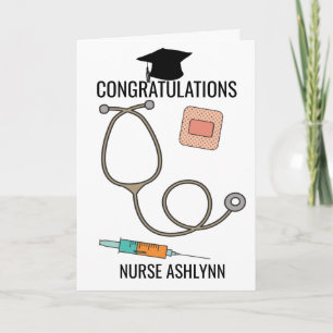 Congratulations Nurse Graduate Card
