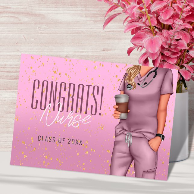 Congratulations Nurse Graduation Card (Creator Uploaded)