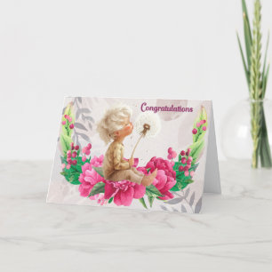 Congratulations on Adoption of Baby Boy Card