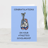 Congratulations on Athletics Scholarship
