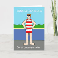 Congratulations on Awesome Swim for Him