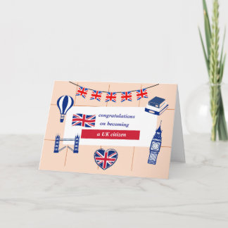Congratulations on Becoming a new British Citizen Card