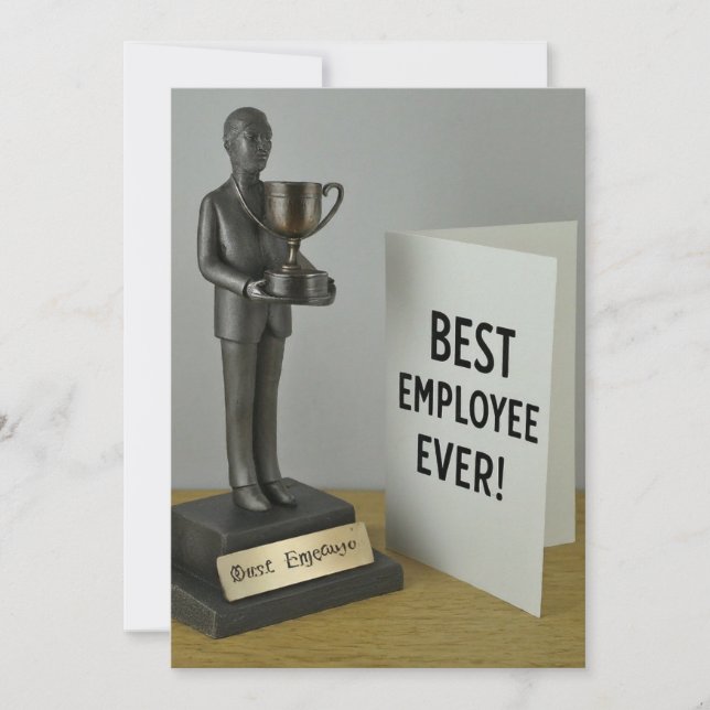 "Congratulations on Climbing the Corporate Ladder! Invitation (Front)