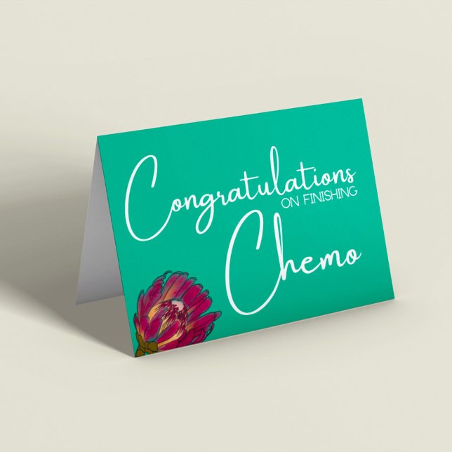 Congratulations on finishing Chemo  Card (Creator Uploaded)