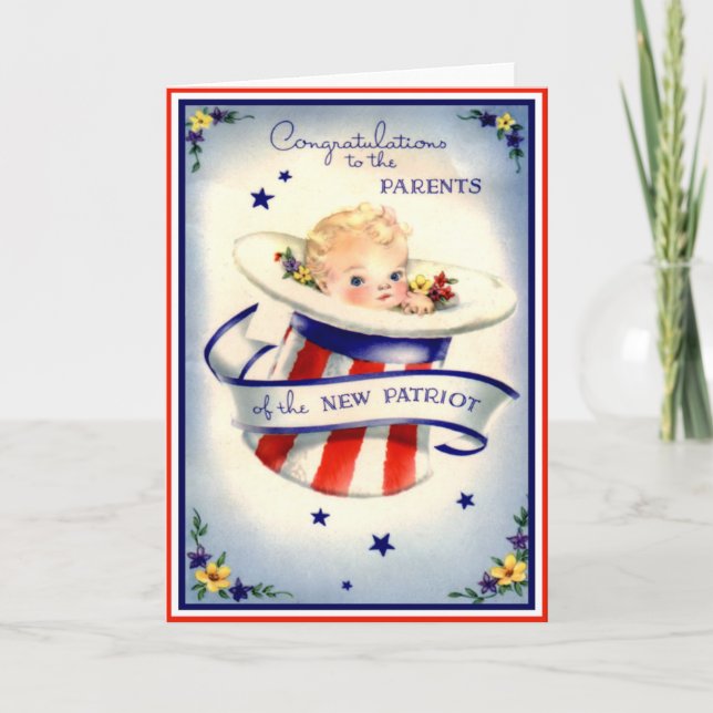 Congratulations On New Baby Card (Front)
