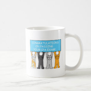 Congratulations on Passing the CPA Exam Coffee Mug