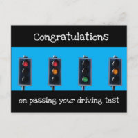 Congratulations on passing your test