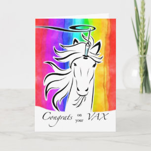 Congratulations on Receiving Covid 19 Vaccine Card