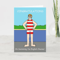 Congratulations on Swimmimg the English Channel