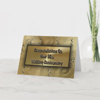 Congratulations On Your 50th Wedding Anniversary